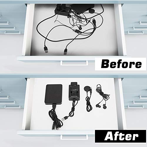 200PCS Reusable Fastening Cable Ties, 6-Inch Cable Straps Cable Management, Multi-Purpose Hook & Loop Cord Organizer Wire Ties, Adjustable Cable Organizer Cord Ties, Microfiber Cloth Straps, Black - size: 6"(200 Pack)
