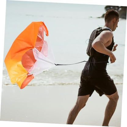 Running Resistance Training Parachute Explosive Power Agility Workout Equipment for Athletes Resistance Training for Speed Enhancement Coating