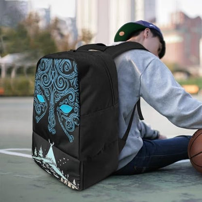 Basketball Backpack With Separate Ball Compartment And Shoes Fit Basketball Volleyball Football - color: Viking style