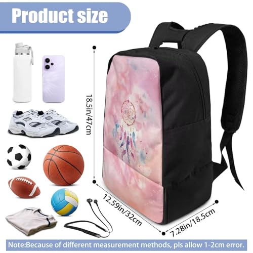 Basketball Backpack With Separate Ball Compartment And Shoes Fit Basketball Volleyball Football - color: Dreamcatcher