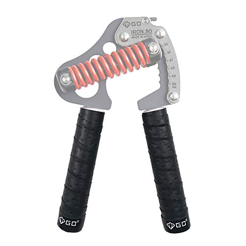 GD Grip Tape (3 Colors), Grip Tape for Hand Grip Strengthener, Non-Slip Tape, GD IRON GRIP, Overgrip, Reduce Pain and Injury Recovery - color: Black