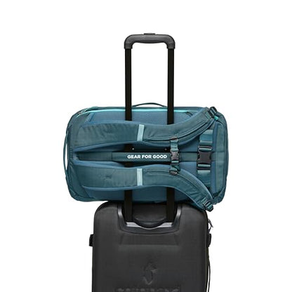 Cotopaxi Allpa 28L Travel Pack, Blue Spruce and Abyss - color: Blue Spruce/Abyss