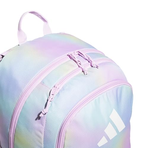 adidas Kids Affiliate Backpack – School Bag for Girls and Boys, 27L, Halftone Gradient Bliss Lilac/Bliss Lilac Purple, OSFA - color: Halftone Gradient Bliss Lilac/Bliss Lilac Purple