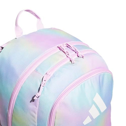 adidas Kids Affiliate Backpack – School Bag for Girls and Boys, 27L, Halftone Gradient Bliss Lilac/Bliss Lilac Purple, OSFA - color: Halftone Gradient Bliss Lilac/Bliss Lilac Purple