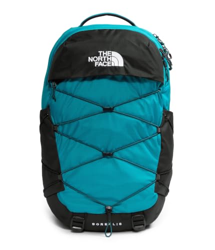 The North Face Borealis Commuter Laptop Backpack - Water Repellent, Laptop Sleeve, Large Main Compartment, Restorative Teal/TNF Black/Pacific Teal, One Size - color: Restorative Teal/Tnf Black/Pacific Teal