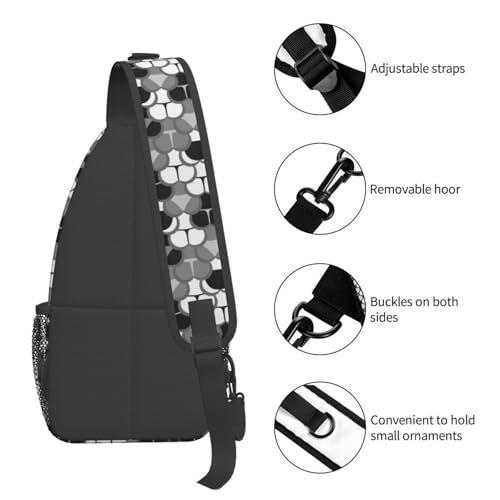Funny 80S Flashes Outdoor Crossbody Shoulder Bag For Unisex Young Adult Hiking Bicycling - color: 18