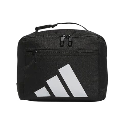 adidas Kids Affiliate Lunch Bag – Insulated Lunchbox for Girls and Boys, 6L - color: Black/White