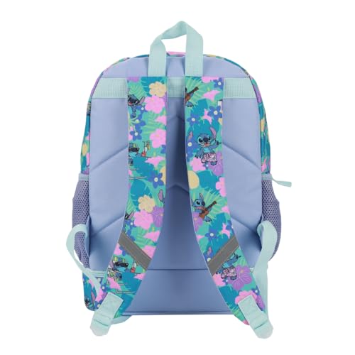 BIOWORLD Womens Kid Lilo & Stitch Backpack Set (Little Kid/Big Kid) Purple Onesize - color: Set Lilo & Stitch Purple, size: 16 Inches