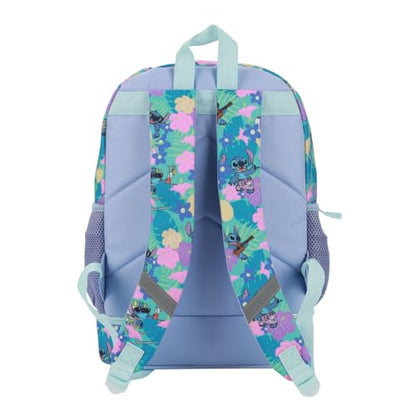 BIOWORLD Womens Kid Lilo & Stitch Backpack Set (Little Kid/Big Kid) Purple Onesize - color: Set Lilo & Stitch Purple, size: 16 Inches