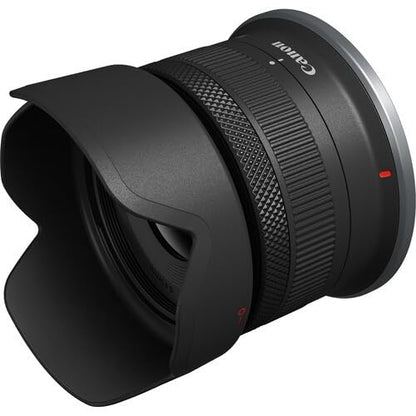 Canon EOS R100 Mirrorless Camera Bundle with Double Zoom Lens RF-S 18-45mm and RF 75-300mm Telephoto Lens, 64GB SDXC Card, Camera Backpack, Filter Kit, Cleaning Kit & Canon Shoulder Bag