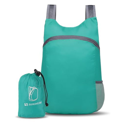 20L Ultra Hiking-Daypack Lightweight Foldable Travel Packable Backpack for Camping Cycling Outdoor,Lake Blue - color: Lake Blue