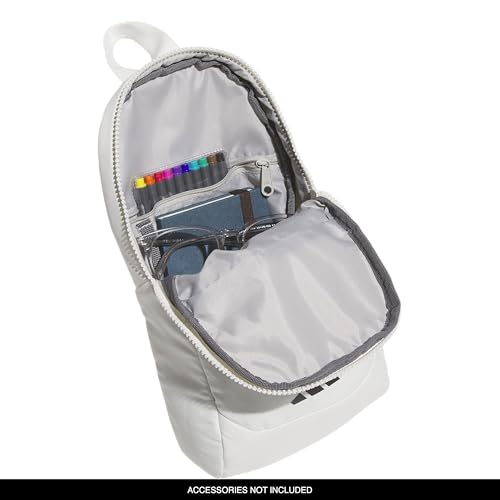 adidas Essentials 3 Crossbody – Sling Bag with Phone Pocket - color: Off White/Black
