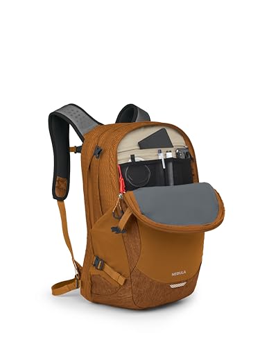 Osprey Nebula Commuter Backpack, Toffee Orange Heather - color: Toffee Orange Heather