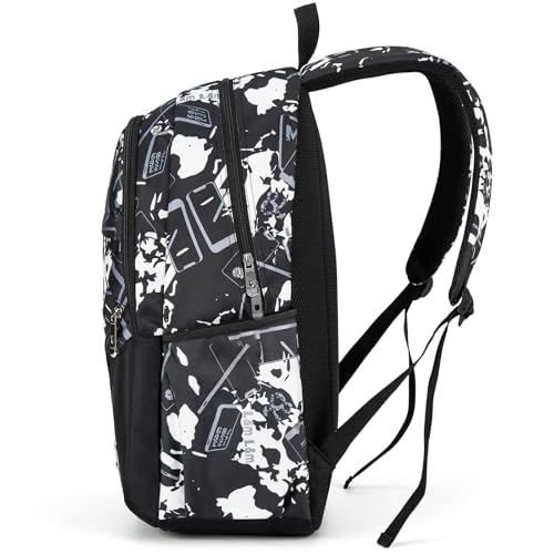 Boys' Large School Backpack, for 8-16 Years Old, Elementary - High School (Technological gray, Large) - color: Technological Gray