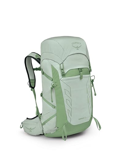 Osprey Tempest 33L Women's Lightweight Hiking Backpack - Daypack for Travel & Camping, Frosty Mint Green/Botanica - color: Frosty Mint Green/Botanica, size: 33L - Standard Fit