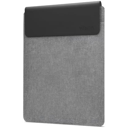 Lenovo Slim Laptop Sleeve 16 Inch Notebook/Tablet - Compatible with MacBook Air/Pro - Eco-Friendly Lightweight Case with Accessory Pocket & Magnetic Closure - Grey - color: Grey, size: 16-inch