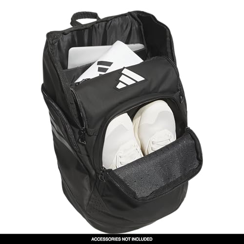 adidas Select Basketball Backpack for Practice, Gym and Travel, 32L - color: Black