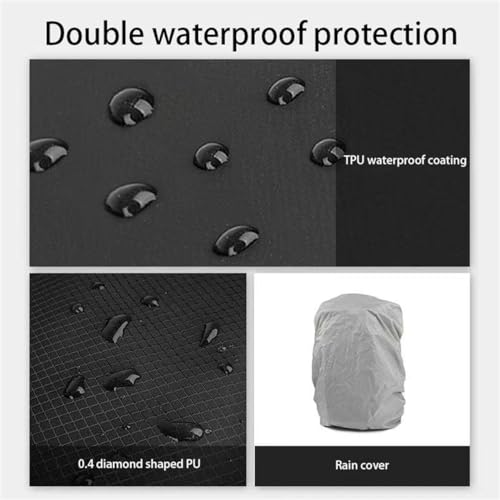 DSLR Camera Bag Waterproof Camera Sling Backpack with Rain Cover, Camera Backpacks for Photographers Hiking (Green) - color: Green
