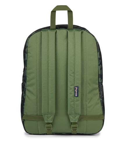JanSport SuperBreak One Backpack - Durable, Lightweight Bag with 1 Main Compartment, Front Utility Pocket with Built-in Organizer, Premium Backpack, Camo Illusion - color: Camo Illusion