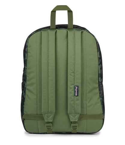 JanSport SuperBreak One Backpack - Durable, Lightweight Bag with 1 Main Compartment, Front Utility Pocket with Built-in Organizer, Premium Backpack, Camo Illusion - color: Camo Illusion