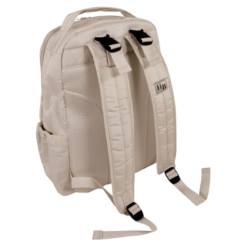 Hudson Baby Unisex Baby Premium Diaper Bag Backpack and Changing Pad, Taupe, One Size - color: Taupe