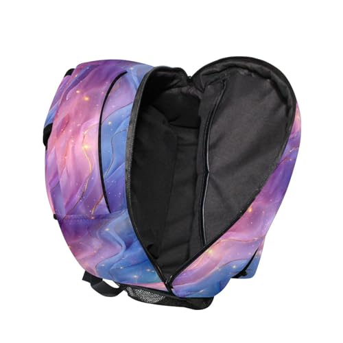 Cool Backpacks for Unisex Adult Waterproof Travel Laptop Backpack with Chest Strap Gift Men & Women Blue Purple - color: Multicolor14