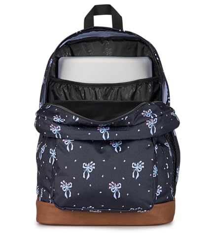 JanSport Cool Backpack with 15-inch Laptop Sleeve, Large Computer Bag Rucksack with 2 Compartments, Ergonomic Straps, Pastel Petals - Black - color: Pastel Petals Black/Blue/Pink/Green