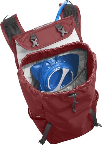 CamelBak Arete 18 Hydration Pack Backpack with 50oz Crux Reservoir, Ultralight Hiking Daypack - color: Rosewood