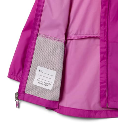 Columbia Girls' Switchback II Jacket - color: Bright Plum, size: 4T