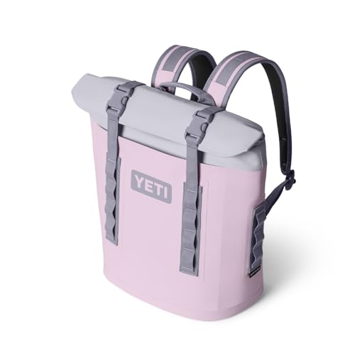 YETI Hopper M Series Backpack Soft Sided Coolers with MagShield Access - color: Cherry Blossom, size: M12