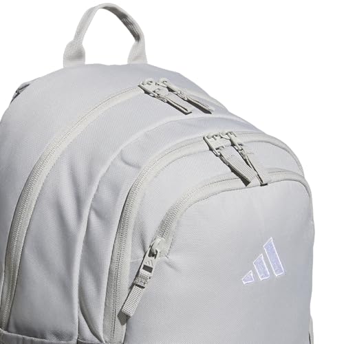 adidas Amplifier Backpack for Laptop, School and Gym, 28L, Grey Two/Grey Three/Regular, OSFA - color: Grey Two/Grey Three/Regular