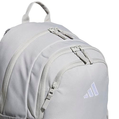 adidas Amplifier Backpack for Laptop, School and Gym, 28L, Grey Two/Grey Three/Regular, OSFA - color: Grey Two/Grey Three/Regular