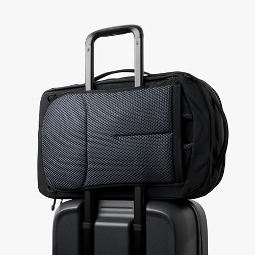 Bellroy Lite Travel Pack 30L (carry-on backpack, travel backpack for international travelers, with laptop pocket, interior packing cells and tuck-away shoulder straps) - Black - color: Black