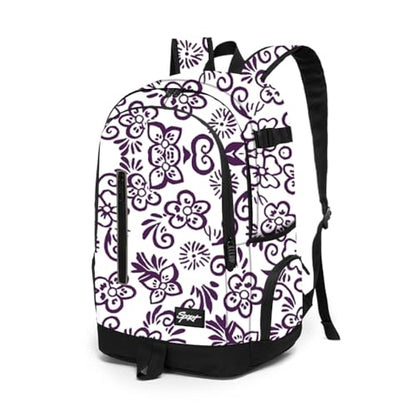 rickyh style School Backpack Travel Bag for Men & Women Lightweight College Back Pack with Laptop Compartmen - color: 01zihua