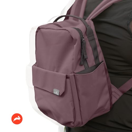 RED ROVR Mini Roo Lightweight Backpack | 6 pockets for everyday essentials (Mauve) - color: Mauve