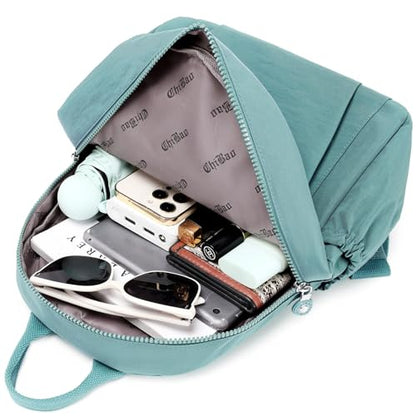 Mini Backpack Purse for Women, Stylish Daypack Shoulder Bag, Small Lightweight Daypack for Work Travle College (A- Light Green) - color: A- Light Green