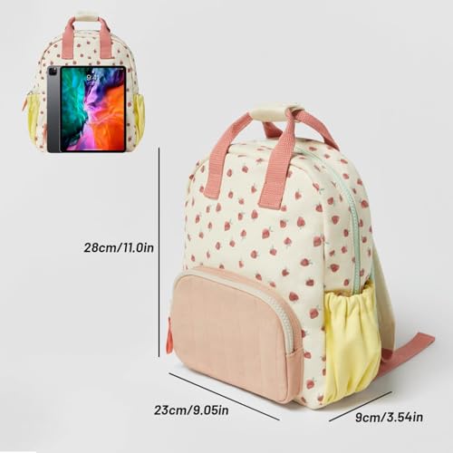 toddler backpacks for girls 2-4 strawberry mini preschool backpack cute kindergarten backpack（pink） - style: Strawberry