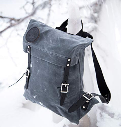 Duluth Pack Duluth Minn Unisex Travel Hiking Everyday Scout Pack, Wax Grey - color: Wax Grey