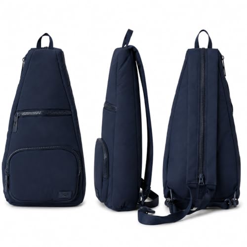 Reebok Unisex Crossbody Bag - Convertible Compact Durable Cross Body Bag for Women and Men - Gym and Travel Essentials, Size One Size, Maeve Eastcoast Blue - color: Maeve Eastcoast Blue