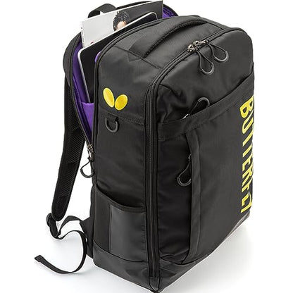 Butterfly Table Tennis Raffines Rucksack – Dual Main Compartment Openings for Easy Access – Versatile & Stylish Backpack