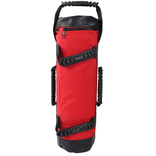 Weightlifting Sandbag, Fitness Exercise Sandbags with Non - Slip Wide Handle, Heavy Duty Oxford Cloth Outer Skin for Full Body Workout, Gym and Home Training Equipment - size: Large