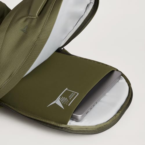 Troubadour Neo Backpack - 22L Lightweight Laptop Backpack - Ergonomic & Water Resistant - Versatile Style for Work and Travel - Bronzed Olive - color: Bronzed Olive