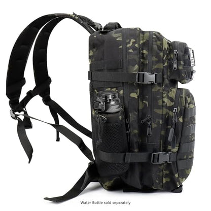SAHARA - Raider Series Travel Bag & Laptop Backpack for Laptops up to 17.3-inch, Black Camo, (LT00091) - color: Black Camo
