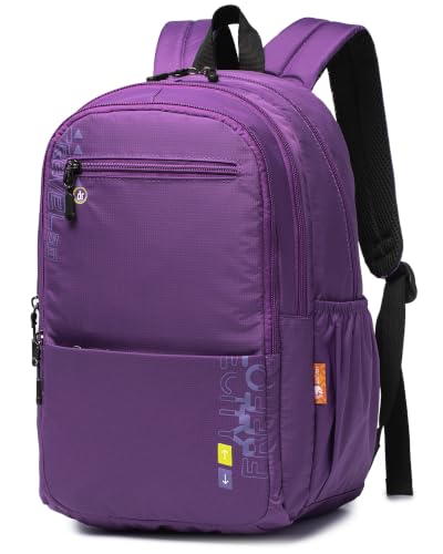 Airlines Personal Item Bag 17x10x9 Travel Backpack Carry On Flight Approved Lightweight Causal Bookbag for College (Purple) - color: Purple