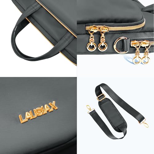 Laptop Bag Case for Women Men Messenger Briefcase Bag, 17 17.3 Inch - color: Heather Grey, size: 17.3 inch