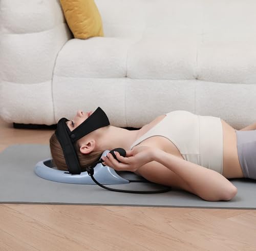ECOGUN Posture Neck Exercising Cervical Spine Hydrator Pump, Relief for Stiffness, Relieves Neck Pain, Curve Restorer Gray - color: Gray