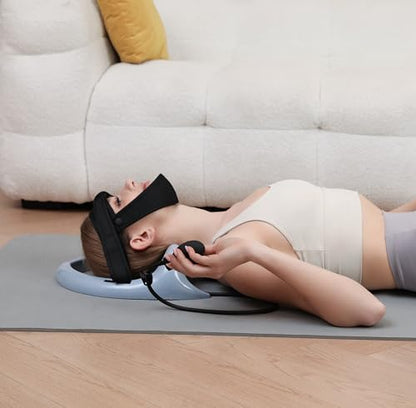 ECOGUN Posture Neck Exercising Cervical Spine Hydrator Pump, Relief for Stiffness, Relieves Neck Pain, Curve Restorer Gray - color: Gray