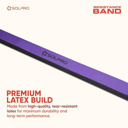 PowerFlex Max Resistance Band for Men and Women, Heavy Duty Latex Band for Strength, Stretching, Mobility, Rehabilitation, Ideal for Home Gym, Crossfit, Yoga, Full Body Workouts