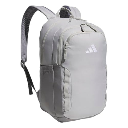 adidas Amplifier Backpack for Laptop, School and Gym, 28L, Grey Two/Grey Three/Regular, OSFA - color: Grey Two/Grey Three/Regular