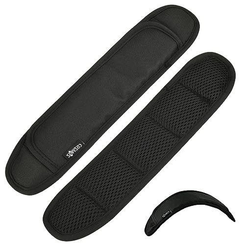 Cosmos 2 Pcs Shoulder Strap Pads Universal Cushion Shoulder Pad Replacement for Laptop, Messenger, Travel Duffel, Guitar, Car Seat Shoulder Strap Bag Strap Padding, 11 in